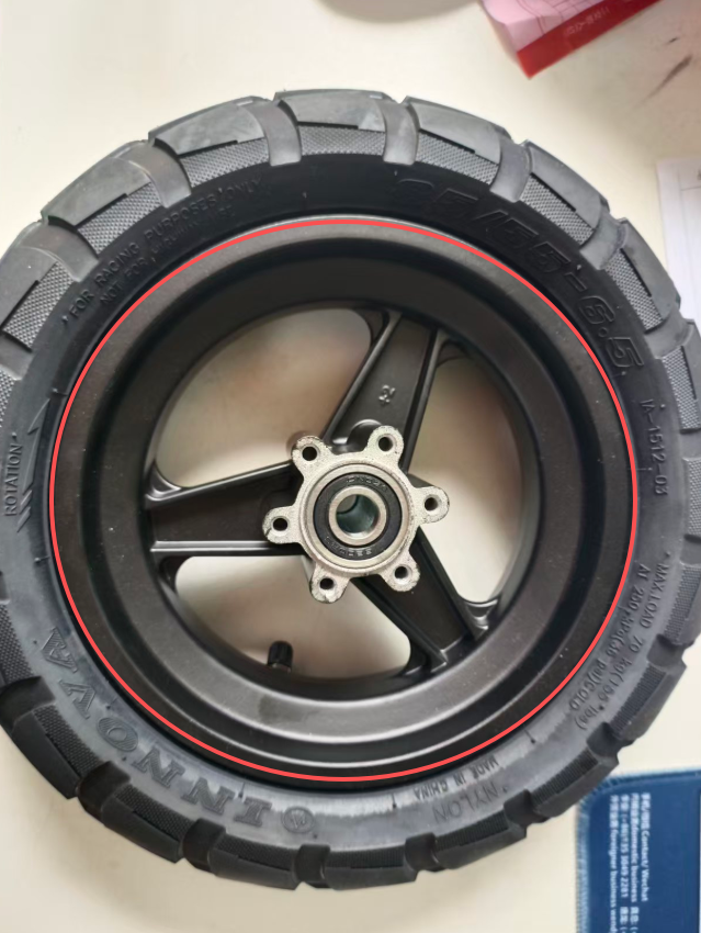 S10 Front Wheel Hub (Tire Not Included)