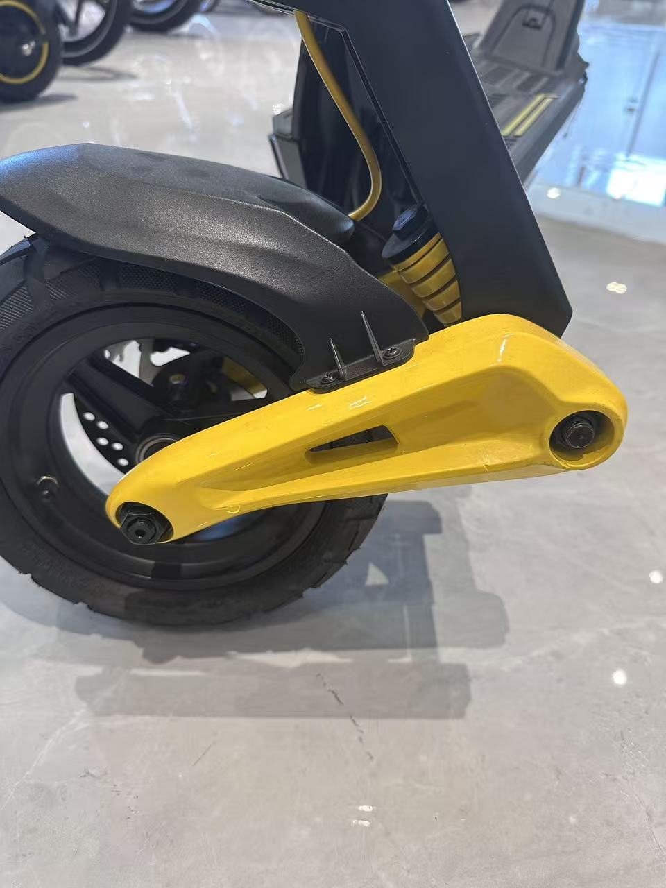S10 front fork swingarm