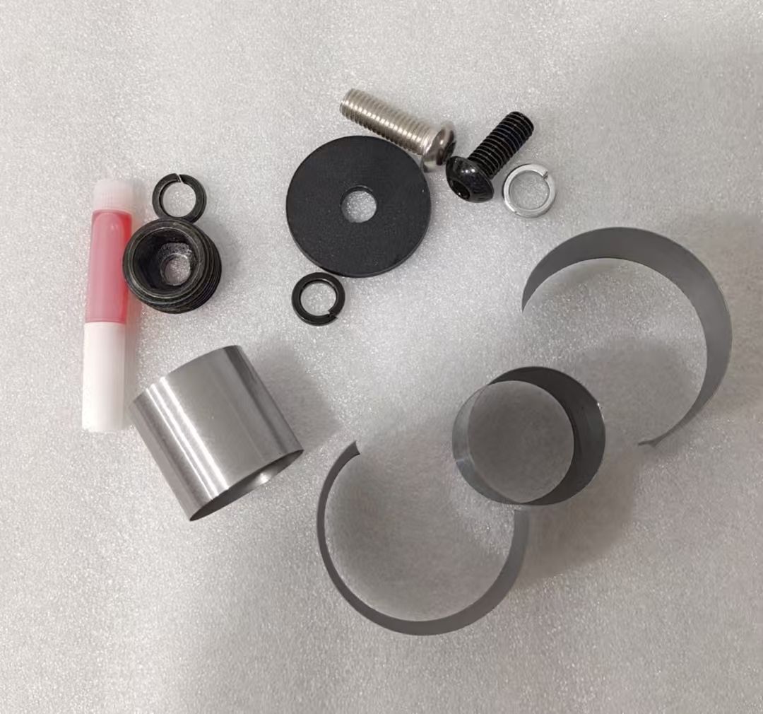 T10 stem screws + open retaining ring
