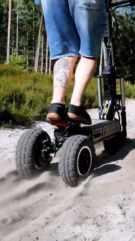 The T30 lets you glide effortlessly between city streets and wild trails.