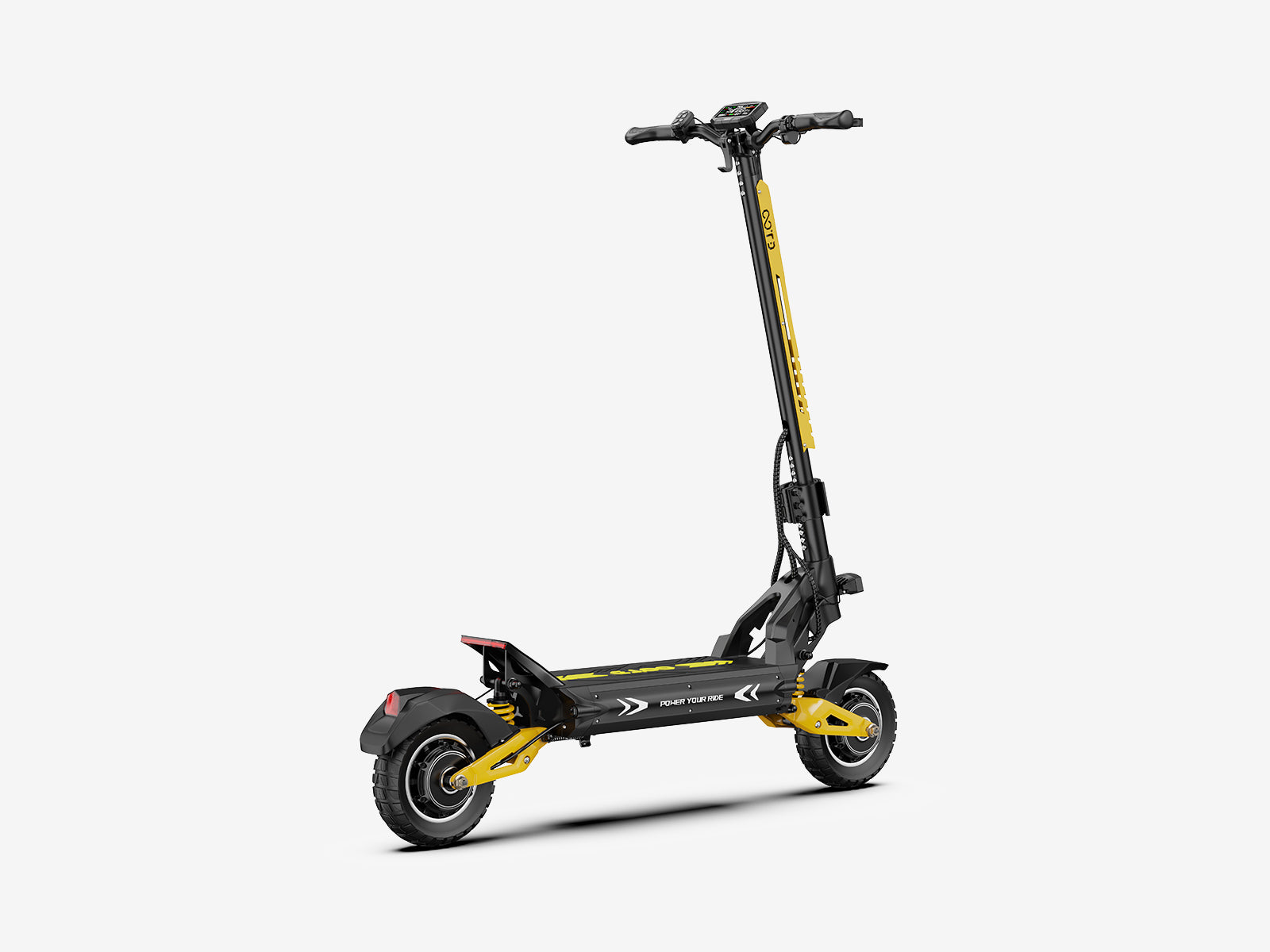 OOTD SR3 E-SCOOTER - Black-yellow