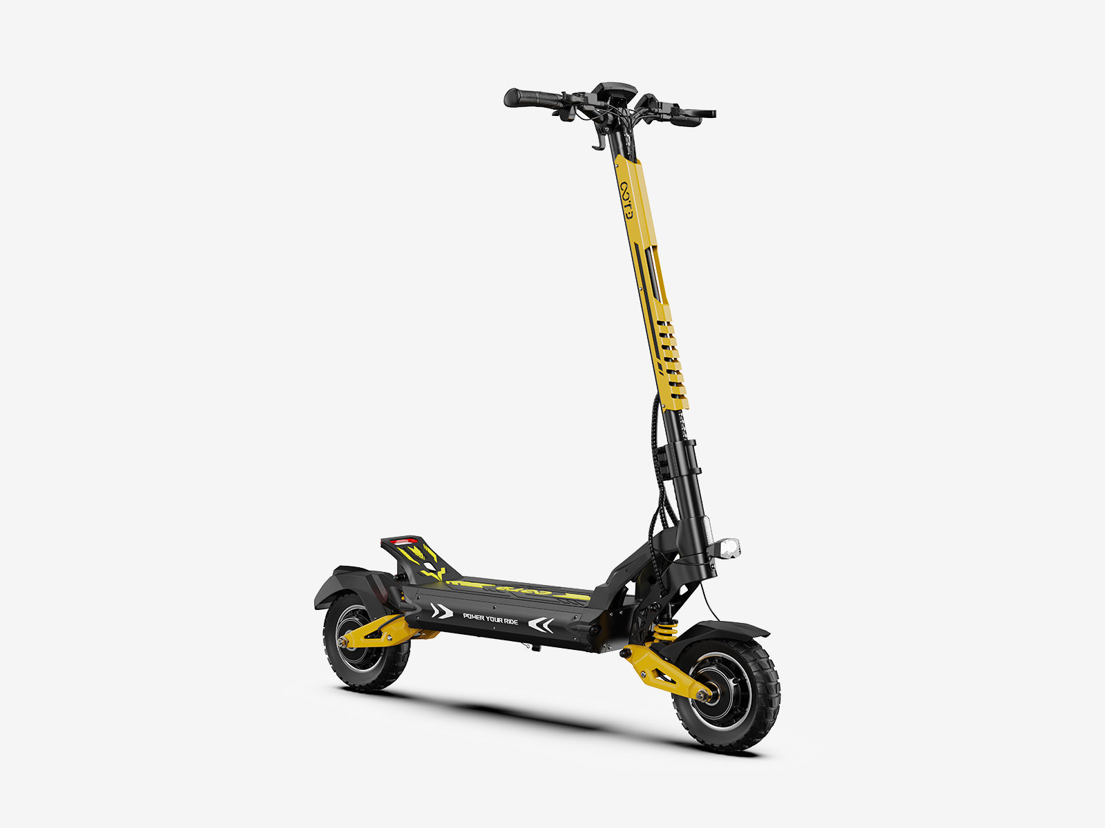 OOTD SR3 E-SCOOTER - Black-yellow