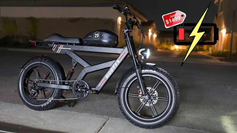 DUOTTS F20 Night Test! Range, Lights, and Street Vibes