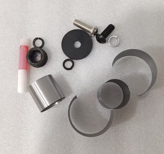 T10 stem screws + open retaining ring
